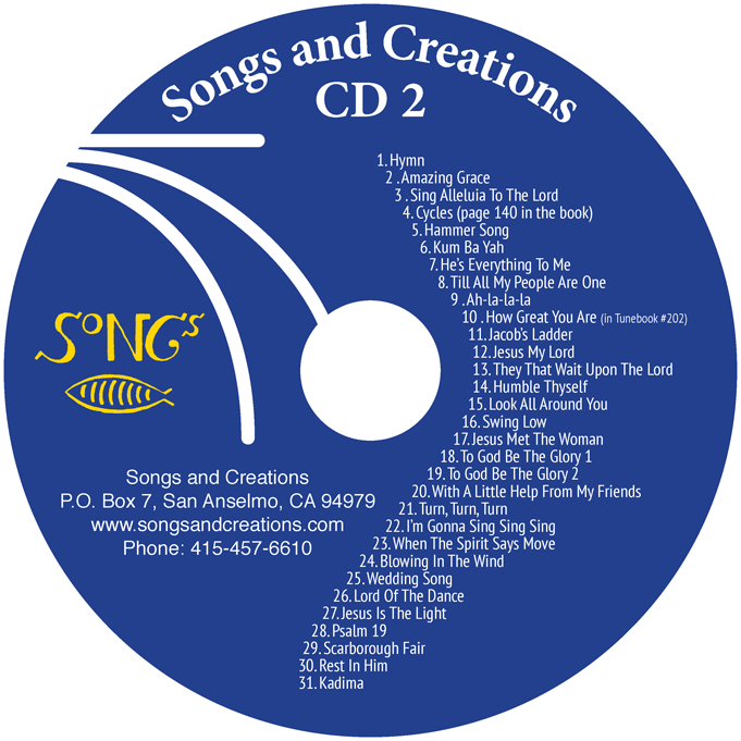 Songs and Creations - Individual CD's from 25 CD's set Songs and Creations - Individual CD's from 25 CD's set